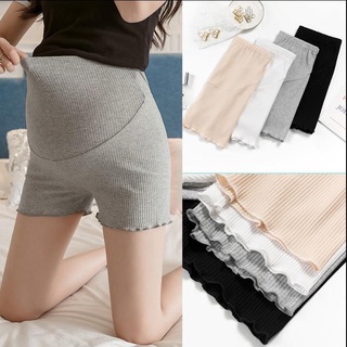  40-100KG Plus Size An toàn cho bà bầu Quần Legging ngắn cho bà bầu Quần an toàn cho bà bầu Quần Short bà bầu Quần Short bà bầu eo cao Quần hỗ trợ bà bầu 