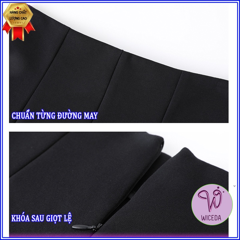 Quần short dance lưng cao lisa tôn dáng . quần đùi nữ cạp cao ôm body chất vải umi dày co giãn màu đen Wiceda DC451
