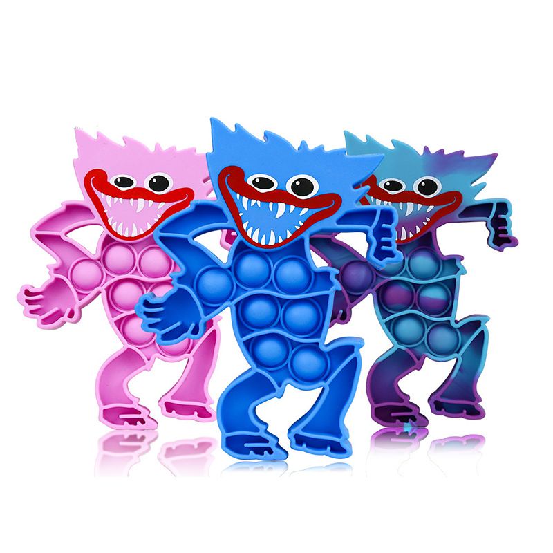 【Ready Stock！！！】Poppy Playtime Pop It Push Bubble Toy Simple Dimple Stress Reliever Xmas Gift