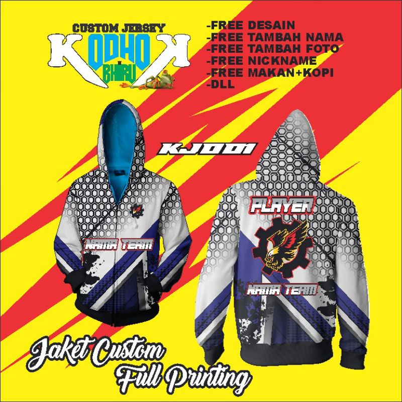 Áo Khoác Chim Bồ Câu Đua Xe Tùy Chỉnh / Indonesia Racing Pigeon jersey
