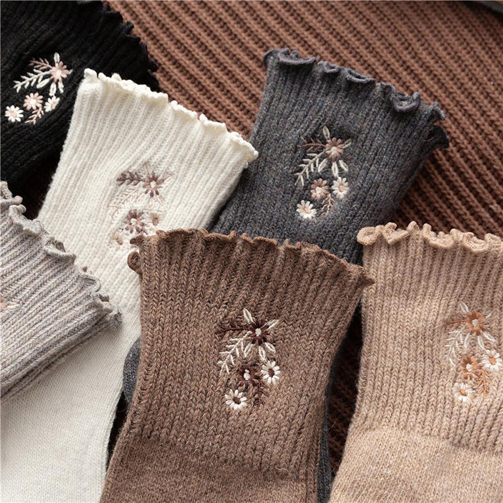 Vớ Cotton Ngắn Phong Cách Harajuku Đường Phố Thời Trang Cho Nữ