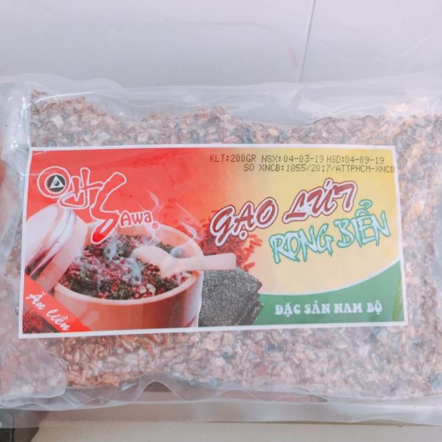 Gạo lứt ăn liền 200g