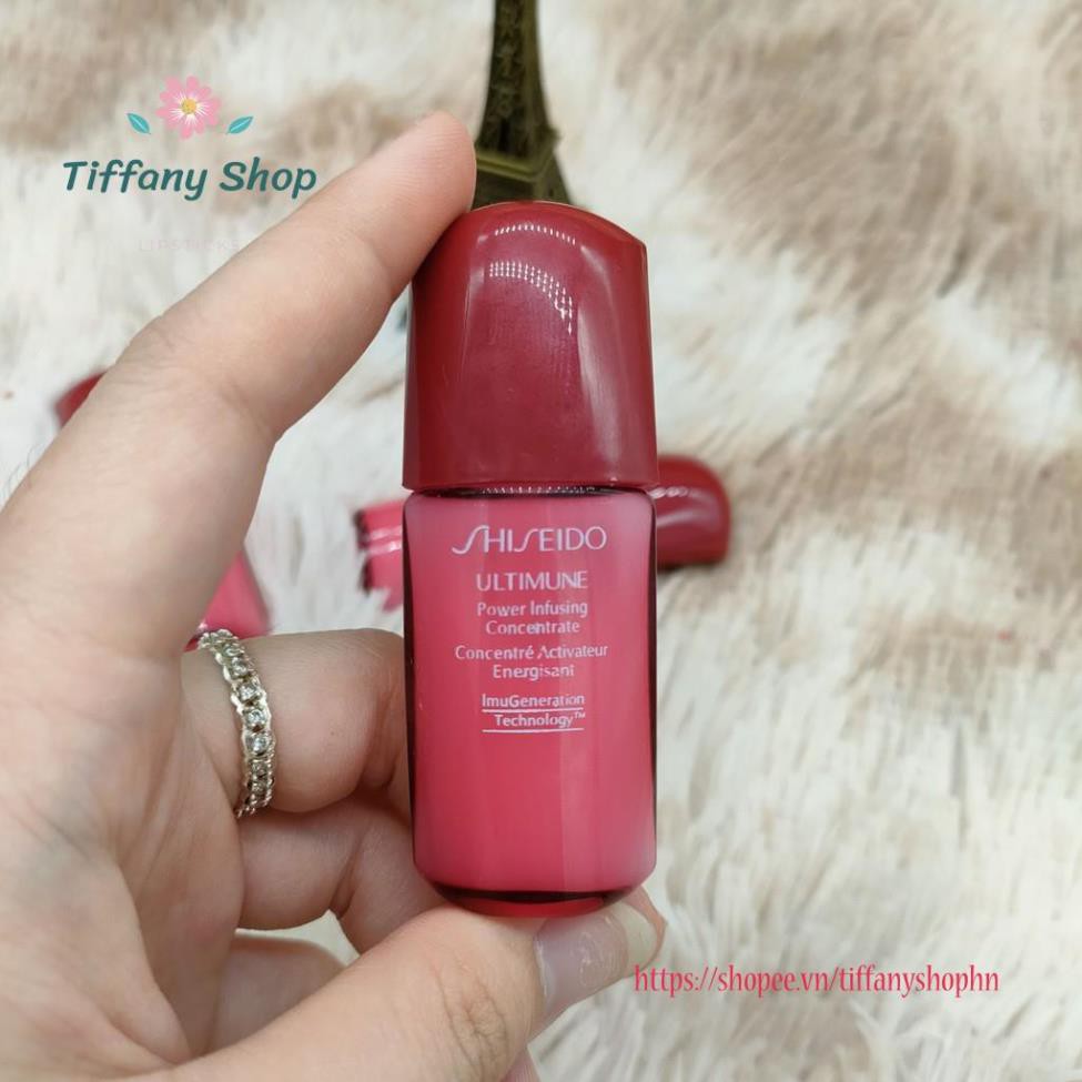 Tinh Chất Dưỡng Da Shiseido Ultimune Power Infusing Concentrate 10ml - bảo vệ làn da khỏe mạnh rạng rỡ