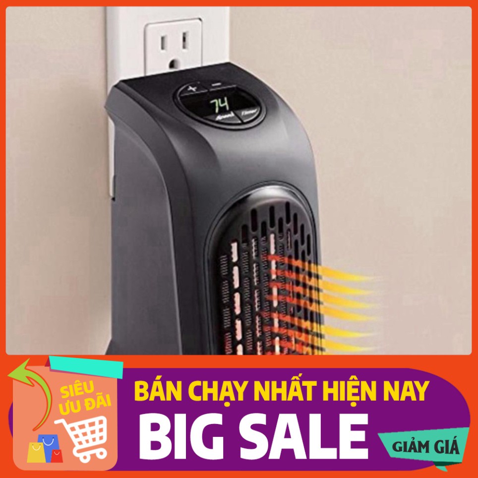 [FREE SHIP] 💥[FREESHIP+ CÓ VIDEO]💥 Quạt sưởi có hẹn giờ Handy Heater Hàng Chính Hãng💥BẢO HÀNH 12 THÁNG💥SIÊU HOT💥