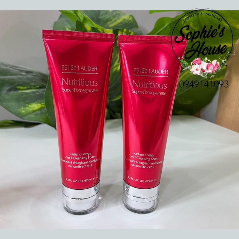 125ml - Sữa rửa mặt lựu đỏ Estee Lauder Nutritious