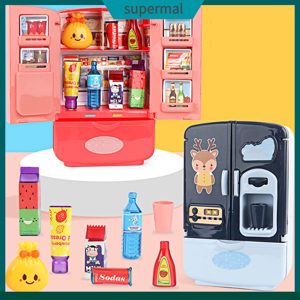 Tủ Lạnh Đồ Chơi Mini Cho Trẻ Em