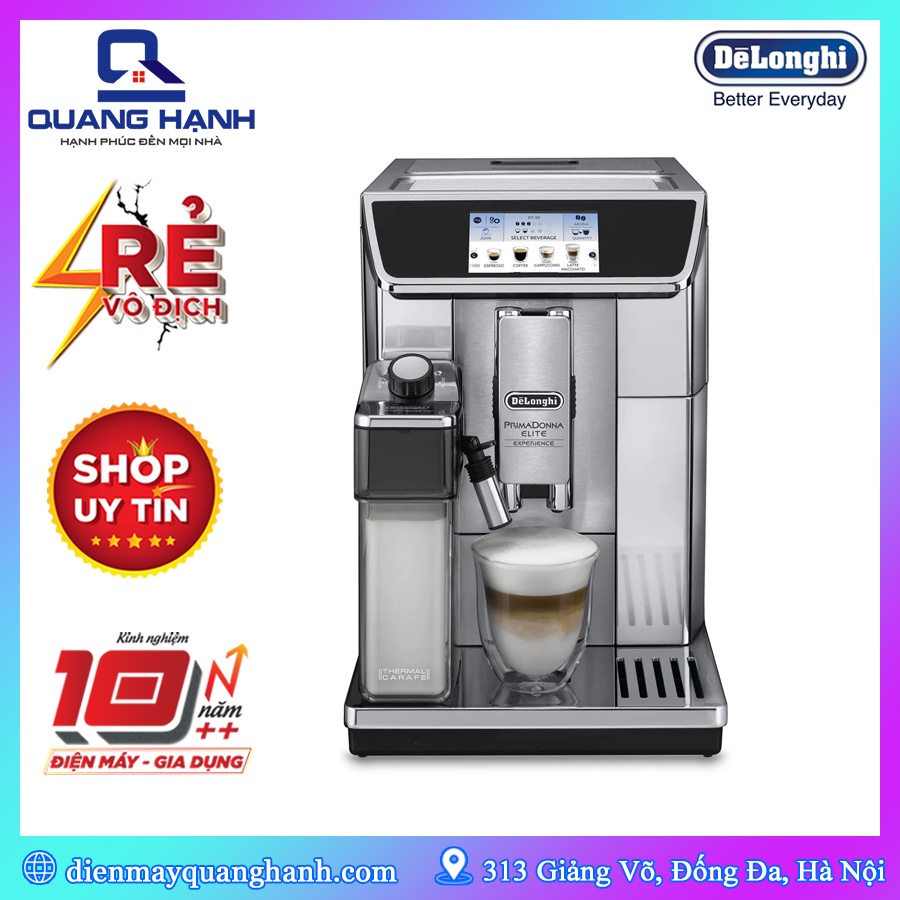 Máy pha cà phê Delonghi ECAM650.85.MS [Hàng chính hãng]