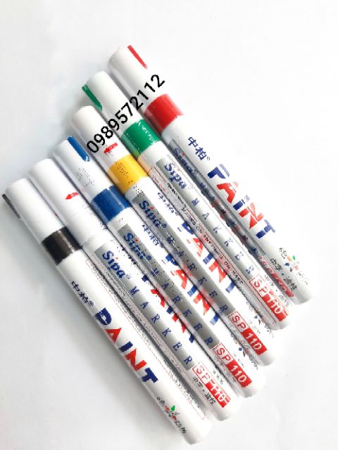 Bút sơn-Bút Repaint-Bút vẽ lốp-bút vẽ giày Sipa paint marker Sp110