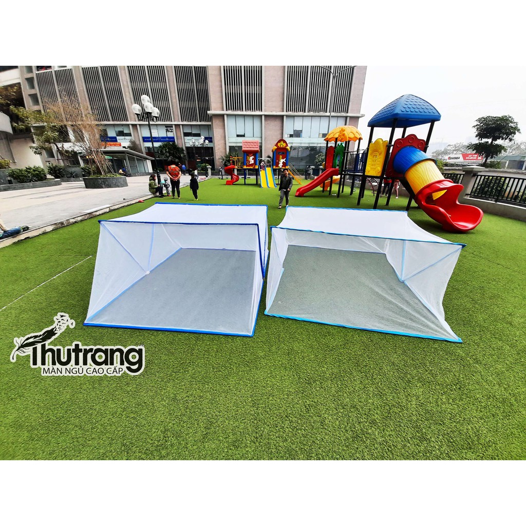 Màn chống muỗi gấp gọn thông minh Thu Trang. Mùng chụp tự bung đỉnh vuông