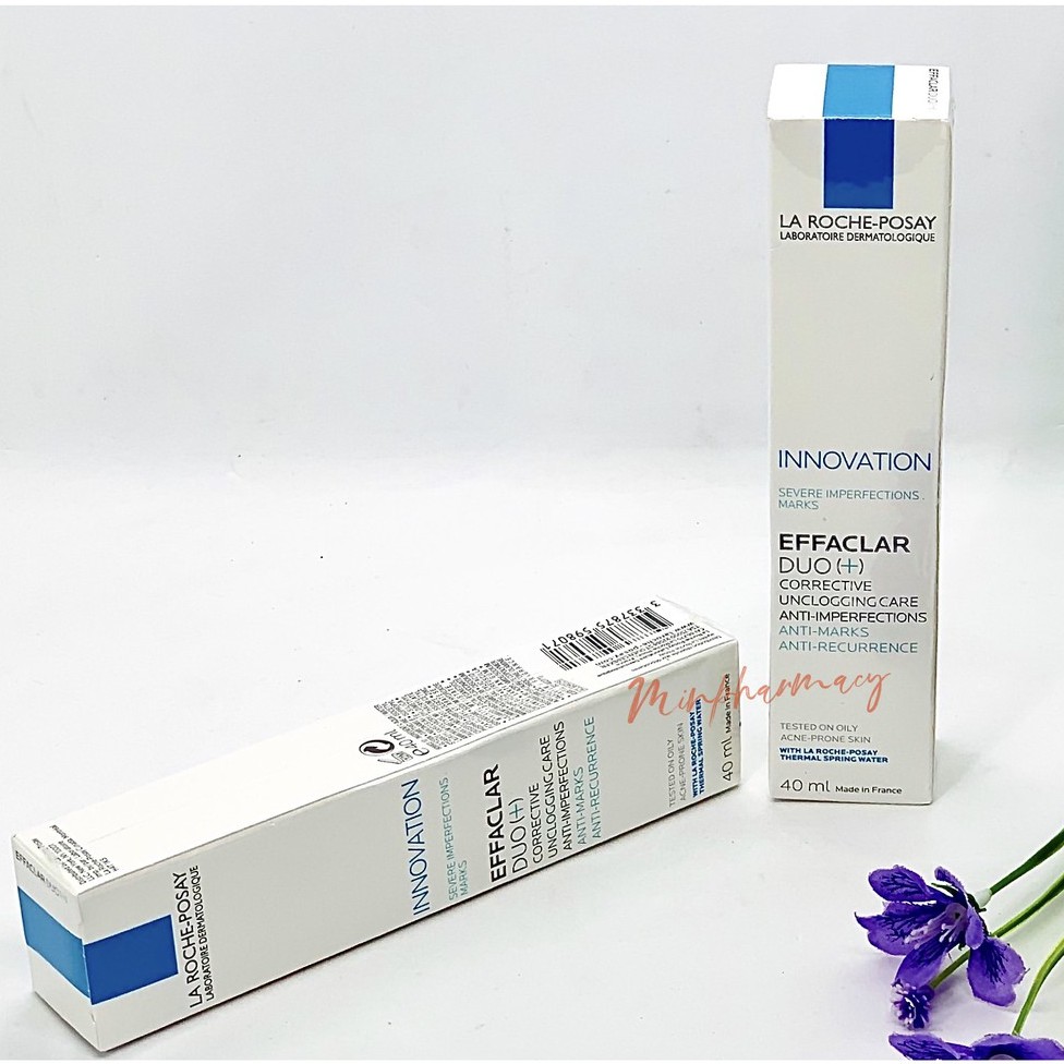 KEM DƯỠNG GIẢM MỤN VÀ VẾT THÂM LA ROCHE POSAY EFFACLAR DUO (+) 40ml