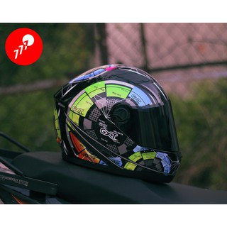 NÓN BẢO HIỂM FULLFACE GXT TEM ĐỒNG HỒ