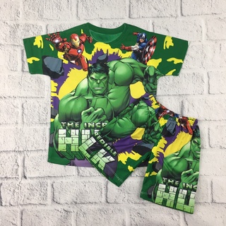 Hulk.Set.001 - quần áo người khổng lồ xanh cho bé trai