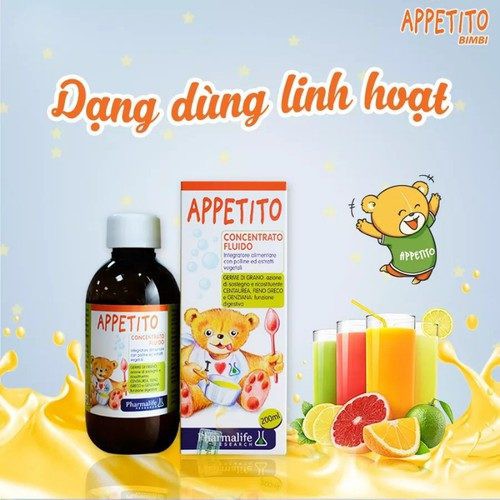 Fitobimbi Appetito tăng cường tiêu hoá, giúp trẻ ăn ngon, tăng cường sức khoẻ