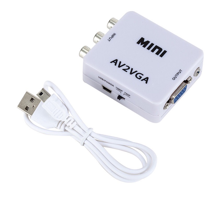 Bộ chuyển đổi AV sang VGA, chuyển tín hiệu AV to VGA