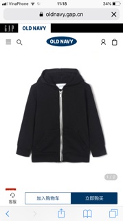 Sét áo nỉ Old Navy
