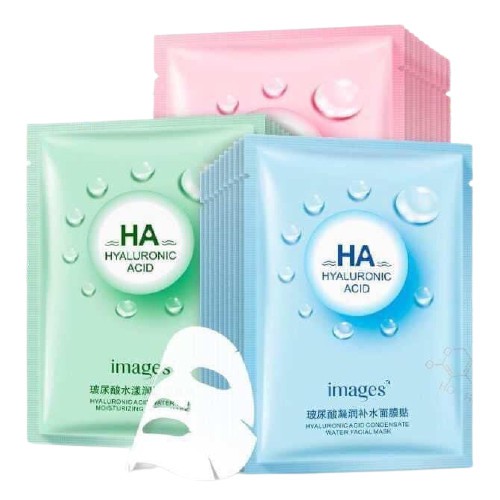 [ CAO CẤP ] Lẻ 1 miếng Mặt nạ HA Images HYALURONIC ACID FACIAL MASK - mask