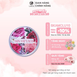 [SALE SỐC] Son Sáp Dưỡng Mềm Môi Laco (phiên bản hộp thiếc)
