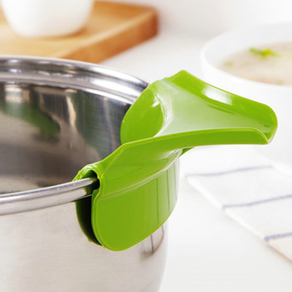 VÀNH PHỤ Silicon Gắn Xoong Nồi, Gắn Bát Rót Canh Không Đổ Ra Ngoài