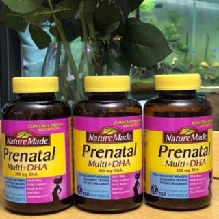 1086 Prenatal Multi + DHA ( viên uống tổng hợp cho bà bầu của Mỹ)