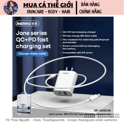 Bộ sạc nhanh Remax