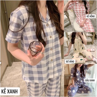 Bộ ngủ cotton qc
