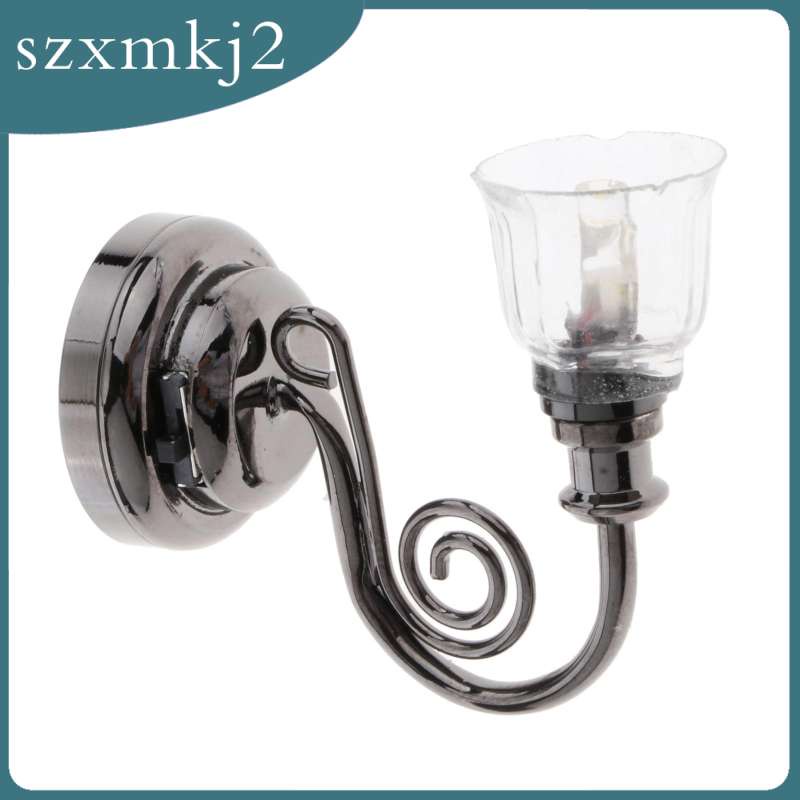 Đèn Gắn Tường Mini Chạy Pin Kiểu Cổ Điển 1: 12 Độc Đáo Trang Trí Nhà Búp Bê / Nhà Cửa