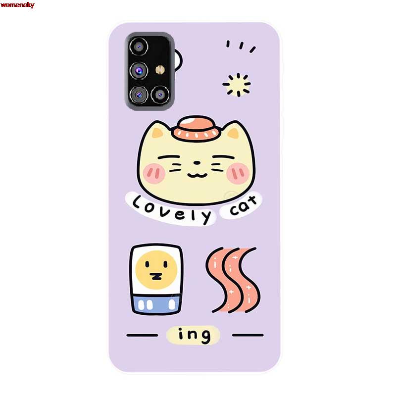 Ốp điện thoại silicone TPU mềm họa tiết TXCHE 4 CHO Samsung Galaxy Xcover 5 A12 A22 A32 A42/52 A72 M31S M51 A02/S M02/S
