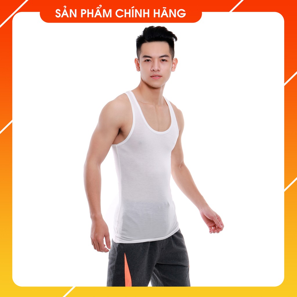 Áo thun nam Narsis D4052 màu trắng trẻ trung năng động, chất liệu cao cấp cực mềm mại thông thoáng