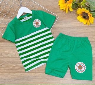 (28-38kg) Bộ cotton cho bé trai SIZE đại