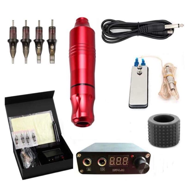 Bộ máy pen Dragon, bộ máy xăm hình cơ bản, dụng cụ xăm hình tattoo