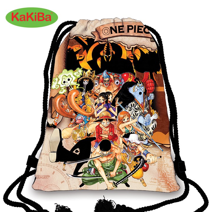 Balo dây rút in hình One Piece
