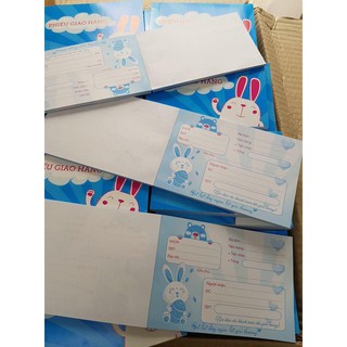 Combo 11 quyển hóa đơn, phiếu ship hàng