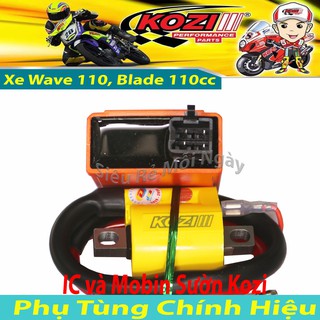 Combo IC và Mobin Sườn Kozi độ mở tua Wave A 2017