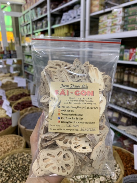 Củ Sen Khô 100gram | BigBuy360 - bigbuy360.vn