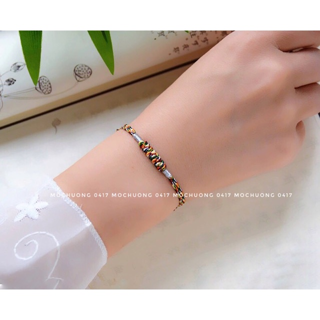 [GIÁ BUÔN] Vòng tay handmade Chỉ Ngũ Sắc cực đẹp - PH255