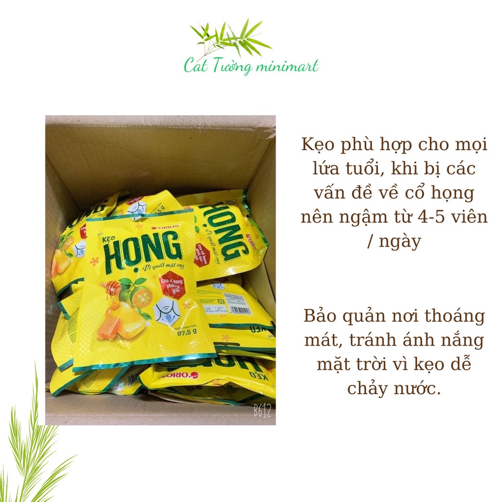 Kẹo họng Orion vị quất mật ong 87.5g
