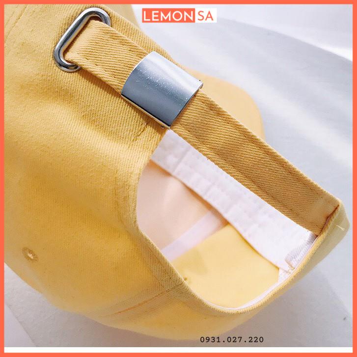 Mũ nón lưỡi trai thêu chữ nam nữ - Mũ lưỡi trai ulzzang - Mã NK015