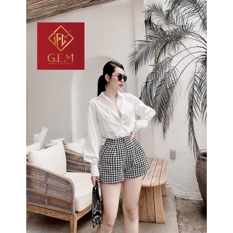 Set G23 mặc đi chơi hay công sở đều hợp thời trang, khoe đôi chân thon dài của chị em - GEM Fashion