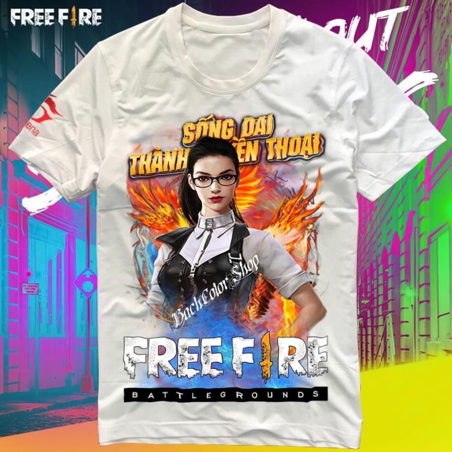 HOT- Áo Free Fire Nikita - áo đẹp