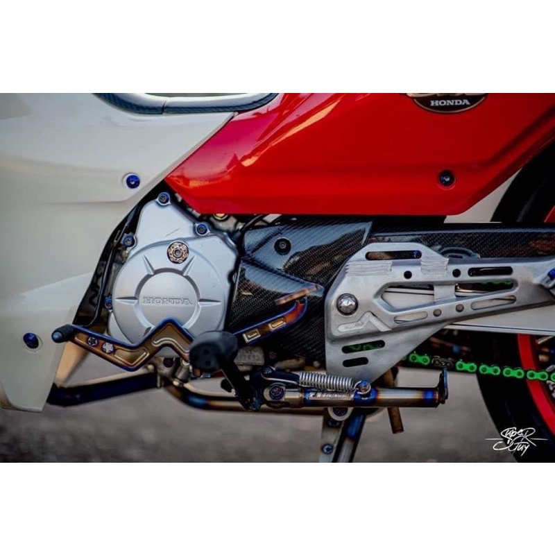 Cần số 2 chiều titan gr5 ptitanium cho honda yamaha suzuki wave dream sirius exciter winner x sonic  titanium gear lever