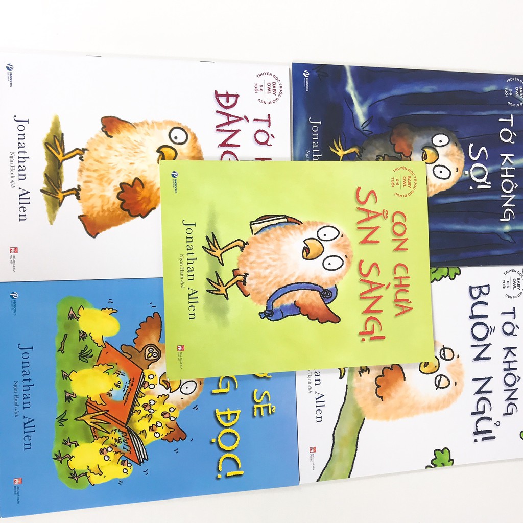 Sách - Truyện Đọc Trước Giờ Đi Ngủ BABY OWL bộ 5 cuốn (dành cho bé 0-6 tuổi)