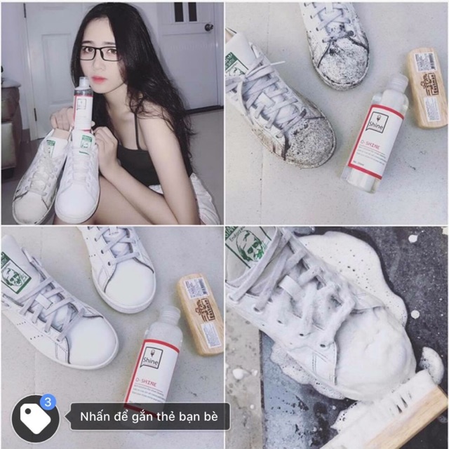 Dung dịch vệ sinh giày Q-SHINE