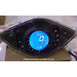 ĐỒNG HỒ ĐIỆN TỬ LED CHO XE WAVE RS