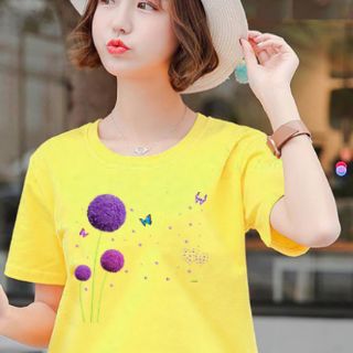 Áo thun in hình bồ công anh