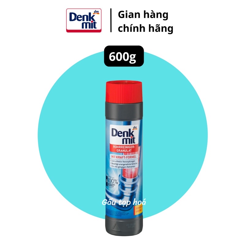 Bột thông tắc cống Denkmit hàng chính hãng xuất xứ Đức