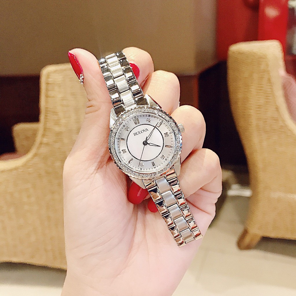 Đồng hồ nữ Bulova 96L217 xinh ơi là xinh