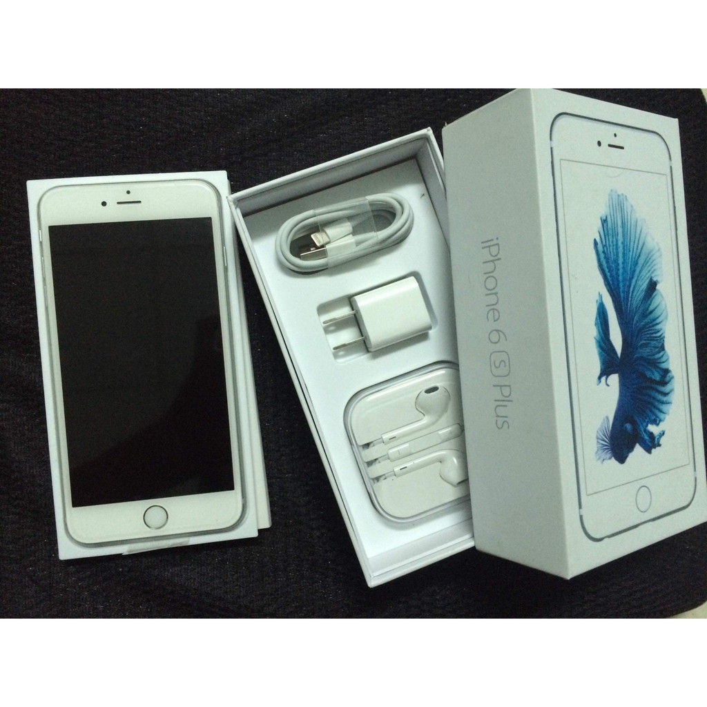 [Freeship] Điện Thoại iPhone 6S Plus 128Gb Quốc Tế Mới Tinh Tặng ốp Màn Hình 5.5 Zin Vân Tay Nhạy bảo hành 1 đổi 1