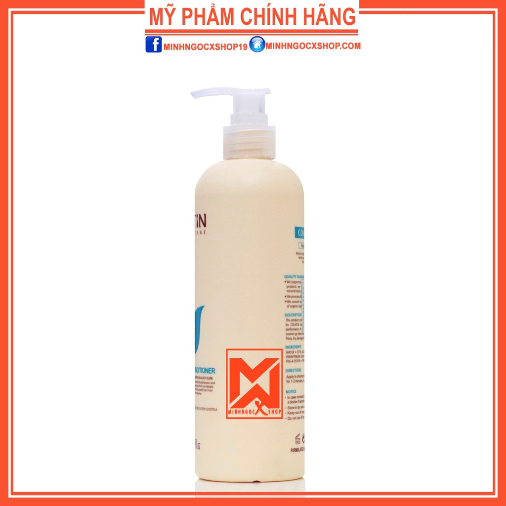 COLATIN DẦU XẢ DƯỠNG CHẤT TƠ TẦM COLATIN 500ML CHÍNH HÃNG