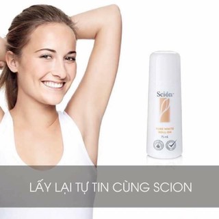  [HÀNG MỸ] Lăn Khử Mùi Sción Nuskin Pure White Roll On 75ml