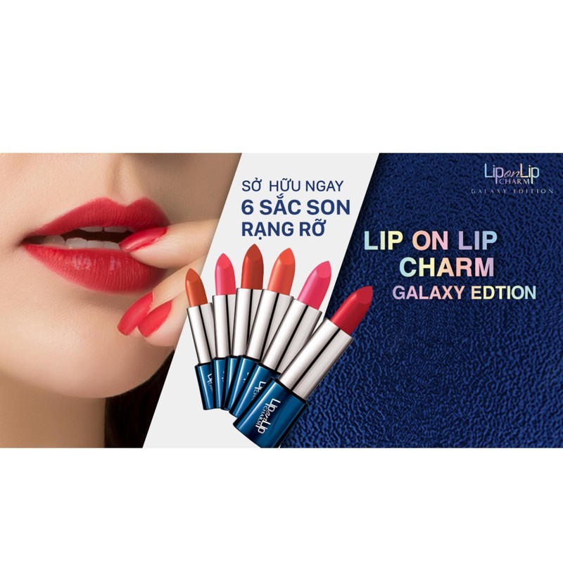 Son thỏi Collagen Lip On Lip Charm Galaxy Edition 4g